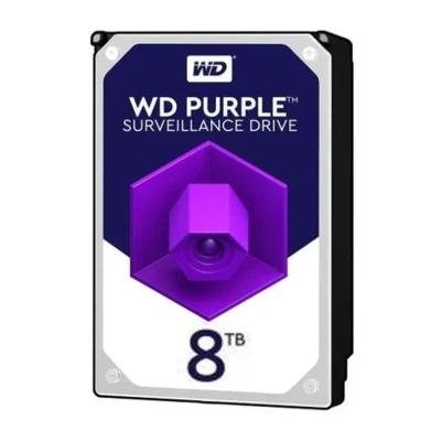 هارد اینترنال 3.5 اینچ وسترن دیجیتال Purple 128MB 8TB
